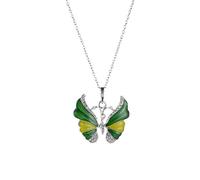 Pendant Necklace Women'S Gift For Lovers & Friends Pendant Wild Chain Necklace Sweater European And Necklaces Pendants Womens Chain (Green, One Size)