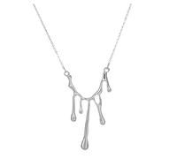 Pendant Necklaces For Women Girls Lady Valentine'S Day And Cold Sweet Cool Pendant Droplet And Wind Necklace European Hip hop Necklaces Pendants Women Necklace Diamond (One Size)