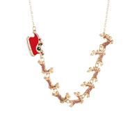 Pendant S925 Silver Needle Sunflower Light Temperament Advanced Design Necklace Earrings Set