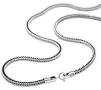 Pendant S925 Sterling Silver Jewellery Whip Chain with Men and Women Vintage Thai Necklace Foxtail Handmade Compilation