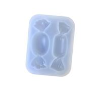 Pendant Silicone Mold, Candy Inspired Casting Form for Resin Art, Shaker Keychain Pieces, Soap Project Use Resin Casting Mold Candy Shape Silicone Pendant Tool Shaker Keychain Supplies Soap