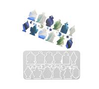 Pendant Silicone Mold Earrings Molds Egyptian Theme Jewelry Making Silicone Keychain for Crafting Lover Resin Earring with Holes