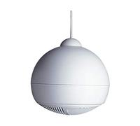 Eagle P602TB Pendant Sphere 100V Line PA Speaker, Ceiling Mount Hanging, White