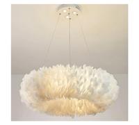 PendantLight, Luxury LED Chandelier, Goose Feather Pendant Light、 Living 、Dining Room、 Bedroom 、Parlor Hall Hanging Lamp, RomanticHome Decoration