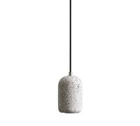PendantLight, Nordic Concrete Dome Pendant Light Industrial Retro Ceiling Hanging Light with Cement Shade Chandelier LED for Bedroom Kitchen Island SuspensLight(C,White light)