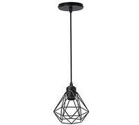 PendantLight, Wall Lighting LED Modern Chandelier Lamp V-intage Barbed Wire Light Fixture Pendant for Living Room Kitchen Island Indoor Adjustable Height Metal Lights for Decor(D)