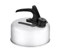 Pendeford 2L Whistling Kettle Silver/black (One Size)