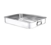Pendeford Housewares 40 cm Stainless Steel Roasting Dish, Multicolour