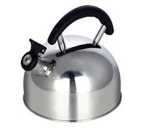 Pendeford Stainless Steel Whistling Kettle - Fast Boil Stovetop Tea Kettle with Loud Whistle, Easy Pour Handle & Hob Compatible - Premium Stainless Steel Build - 2L Silver