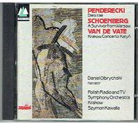 Penderecki/Schonberg/Van De Vate