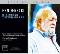 Penderecki: Symphony Nos. 4 & 5