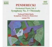 PENDERECKI/WIT: ORCHESTRAL WORKS 1/VARIOUS - CD