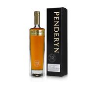 Penderyn 12 Year Old Single Malt Welsh Whisky. 46% ABV, 70 beautifully matured Penderyn that showcases the bright, fruit-driven character of its spirit.