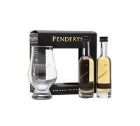 Penderyn Madeira Finish / 2 Miniatures and Glass Set Welsh Whisky
