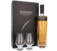 Penderyn Madeira Whisky 2 Glass Gift Set 70cl