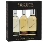 Penderyn Single Malt Welsh Whisky 3 x 5cl