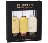 Penderyn Single Malt Welsh Whisky |Gift Pack |3x5 ward Winning | | Ideal for Sampling the Gold Range, Presented in Premium Gift Box, Crafted in Wales
