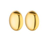 Pendientes de botón ovalados para mujer 2024 Tendencia Nuevo color dorado Pendientes de botón Joyería elegante Regalo de boda brincos Regalos de moda