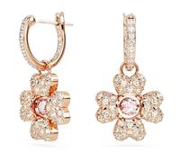 Women's Earrings Drop Earrings White- Rose Gold Idyllia 5674212 - female - Swarovski - Earrings - Pink - ONE SIZE - Accessories ONE SIZE