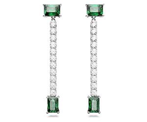 Pendientes Swarovski Matrix 5665786 verdes mujer