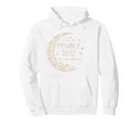 Pendle 1612 They Missed One Witch Trials Celestial Witchcore Pullover Hoodie, Adult Unisex, White, X-Large