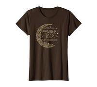 Pendle 1612 They Missed One Witch Trials Celestial Witchcore T-Shirt, Women, Brown, Large