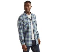 Pendleton Men's Board Classic Fit Long Sleeve Wool Shirt Button, Blue/Green Original Surf Plaid-30789, XXXL
