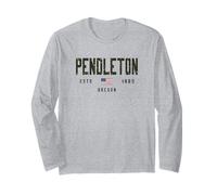 Pendleton Oregon Field/Pendleton OR CV33X Long Sleeve T-Shirt