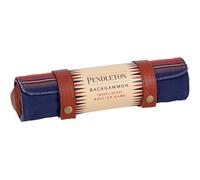 Pendleton Serape Pattern Backgammon: Travel-Ready Roll-Up Game