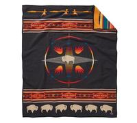 Pendleton Unisex Jacquard Blanket Robe Oxford/Big Medicine One Size
