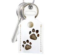 Pendre KeepSake Pending - Square Locket Contractor Square with Faux Leather Clip, Mini Memory Holder Accessory | School Bag Decoration, Daily Travel Souvenir, Bag Charm