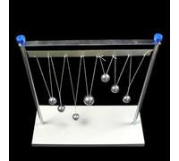Pendulum Ball Physics Experiment Equipment, Resonance Demonstrator with Steel Balls, Physical Laboratory Equipment Aid Tool