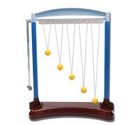 Pendulum Ball Type Physics Experiment Equipment, Forced Vibration and Resonance Demonstrator, with 5 Motive Swinging Balls, Plastic Material, Physical Laboratory Equipment Aid Tool