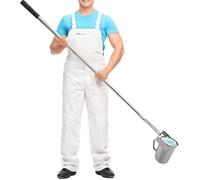 Pendulum Beaker Sampler Ladle, Stainless Steel Liquid Sampler Pole, Sampling Bottle with Telescopic Rod,Telescoping Water Sampler Kit for Pools, Lakes, Rivers-500ml||1.23-5m/4ft-16.4ft
