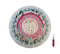 Pendulum Board Mat, Pendulum Board, Pendulum Mat, Dowsing Divination Pad, 8.5 Inch Round Mousepad with Design - Ideal for Metaphysical Messages and Pendulum Charting