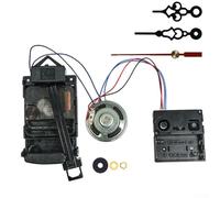Pendulum Clock Movement Kit with Quartz Drive and Music Chime Box for DIY Clock Making and Replacement Parts Suitable for Clock Repair and Maintenance (B)