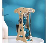 Pendulum Clock Physics Model Kit, 91pcs Metal Assembly Construction Set for Mechanics & Physics Enthusiasts