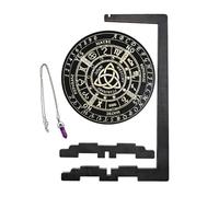 Pendulum Display - Pendulum Display Stand, Stand in Stand, Pendulum Stand with Decorative Witch, Elaborate Design Pendulum Stand for Living Room