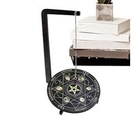 Pendulum Holder, Spiritual Guidance Chart for Pendulum - Spiritual Accessories for Meditation Work Energy Cleaning Spiritual Setting Up