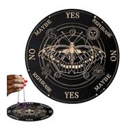 Pendulum Mat, Dowsing Divination Metaphysical Message Board, witchcrafts Wiccan Altar Supplies Kit, Dowsing Pendulum Kit witchcrafts Wiccan Altar Supplies Spiritual Power For Divination Meditation