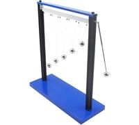 Pendulum Resonance Demonstrator, Forced Vibration Physics Tool with 5 Steel Balls for Teaching and Lab Demonstration, Durable Metal Construction
