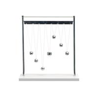 Pendulum Resonance Demonstrator, Pendulum Ball Type Physics Experiment Equipment, with 7 Metal Pendulums, Physics Lab Equipment, for High School & Middle School Physics Teaching