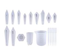 Pendulum Silicone Crystal Epoxy Mold DIY Casting Mold for Handmade Jewelry Craft Making Tools