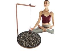 Penduluma Holder Stand - Wooden Crystal Display, Wiccan Meditation Rack | Portable Decorative Stone Organizer, Ergonomic Natural Wood Craft, Perfect for Healing, Divination, Spiritual Use