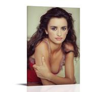 Penelope Cruz Beauty Canvas Poster Decoration Painting Living Room Wall Art Bedroom Painting, Wall Print Art Painting Modern Home Boy Room Print Painting Girls Holiday Wall Picture 16 x 24 Inch (40 x