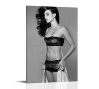 Penelope Cruz Canvas Poster Decoration Painting Living Room Wall Art Bedroom Painting, Wall Print Art Painting Modern Home Boy Room Print Painting Girls Holiday Wall Picture 16 x 24 Inches (40 x 60 cm