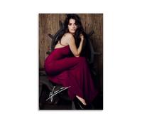 Penélope Cruz Charming Poster Modern Home Bedroom Wall Art Decor Canvas 08 x 12 Inch (20 x 30 cm)