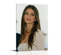Penelope Cruz Creative Waterproof Decorative Paintings Free of Framing Directly Pasted with Moisture-proof And Anti Fouling Materials Living Room Bedroom Hanging Paintings Artistic Sense Home GiftsFra