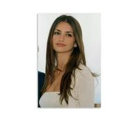 Penelope Cruz Creative Waterproof Decorative Paintings Free of Framing Directly Pasted with Moisture-proof And Anti Fouling Materials Living Room Bedroom Hanging Paintings Artistic Sense Home GiftsUnf