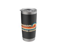Penelope Retro 70s 80s Sunset Stripe Stainless Steel Insulated Tumbler